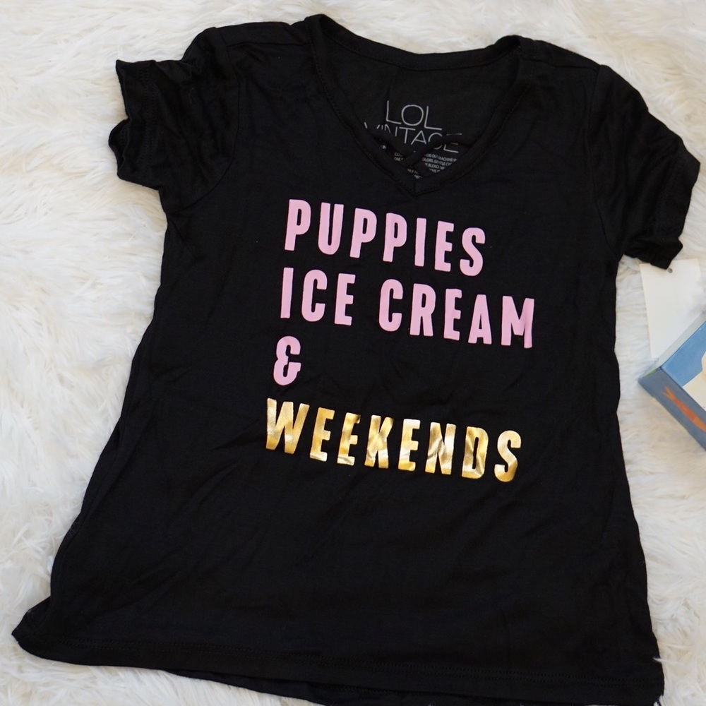 🍦🐶Puppies & Ice Cream T-shirt🐶🍦
